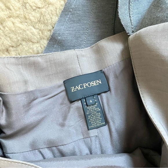 Zac Posen One Shoulder Dress - Picture 2 of 10